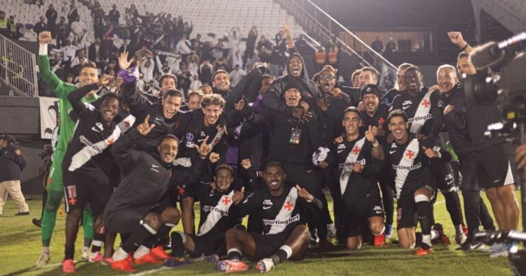 Vasco avança às quartas da Copa Sul-Americana após vencer Olimpia fora de casa