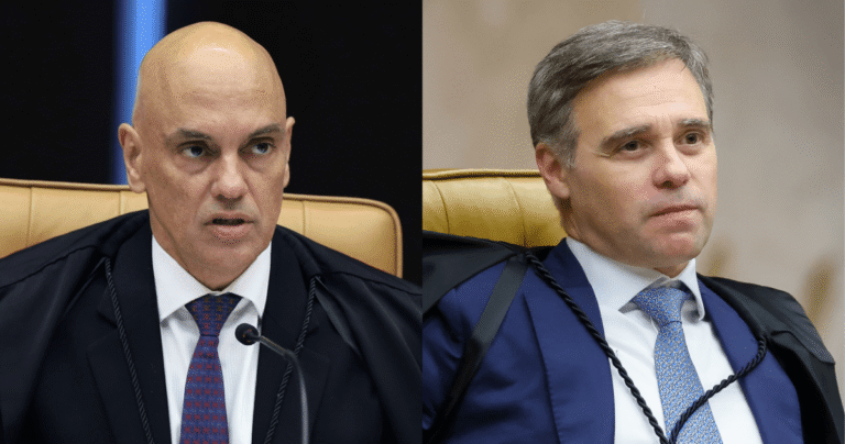 Mendonça pede sessão pública do STF sobre Moraes e Vorcaro