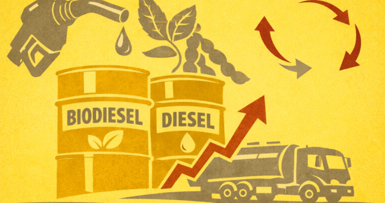 Diesel atinge recorde histórico nos EUA e desafia proteção contra inflação
