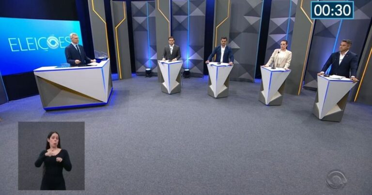 Candidatos gaúchos evitam polarização e focam educação e saúde em debate