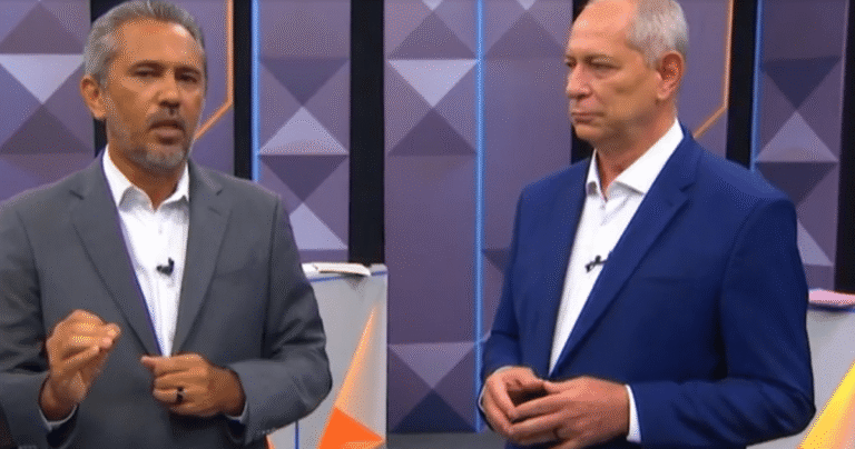 Ciro e Elmano priorizam segurança em debate no Ceará com tentativa de nacionalização