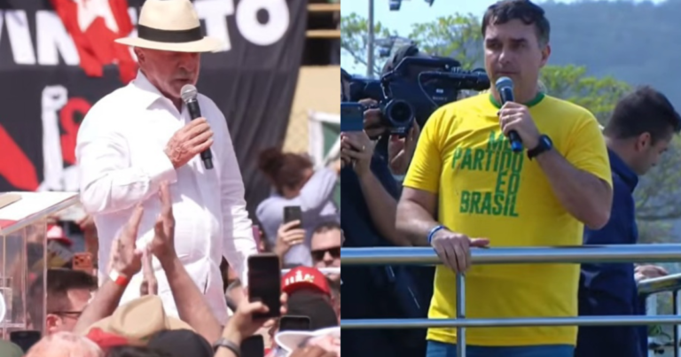 Lula e Flávio concentram campanha em SP, MG e RJ na reta final do primeiro turno