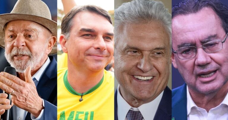 Pesquisa Nexus/BTG aponta Lula com 42% contra 37% de Flávio Bolsonaro no primeiro turno