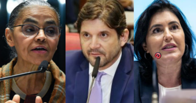 Tebet, Marina e André do Prado pedem impeachment de ministros do STF em debate
