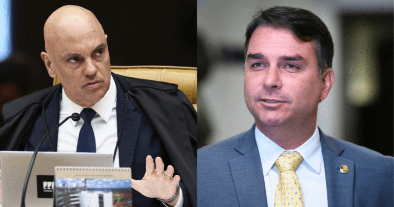 Flávio acusa Moraes de implodir democracia sob pretexto de protegê-la
