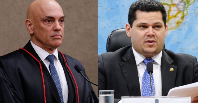Moraes acusa Mendonça de perseguir Alcolumbre e ministros do STF