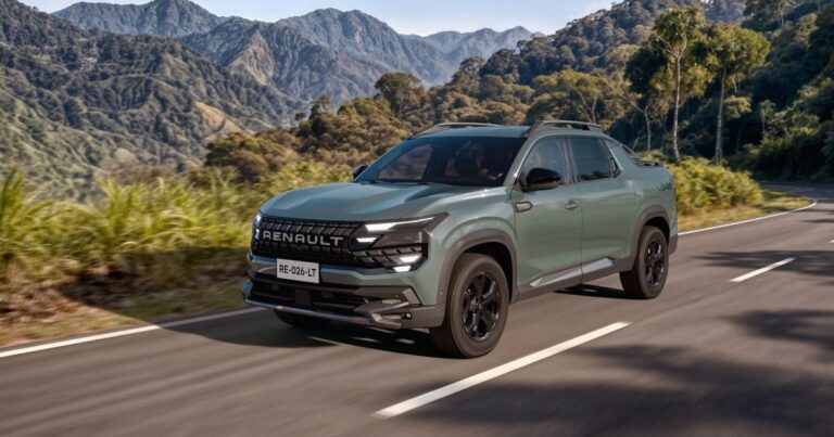 Renault lança Niagara em novembro com compartimento secreto e caçamba de 938 litros