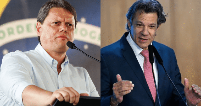 Quaest mostra Tarcísio com 48% contra 31% de Haddad no segundo turno em SP