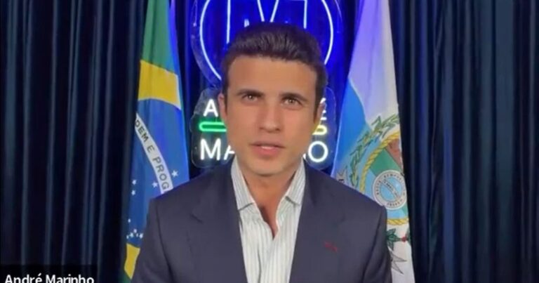 André Marinho, comunicador de humor, é candidato ao governo do Rio