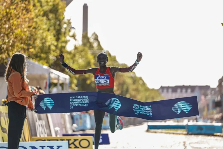Agnes Ngetich quebra recorde mundial feminino na meia maratona