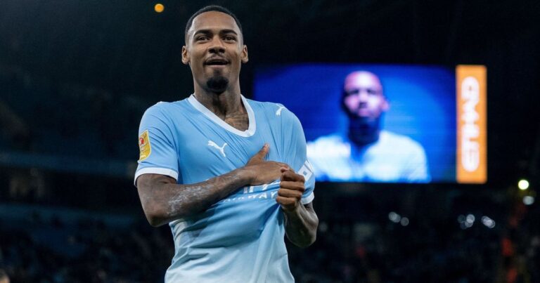 Allan marca na estreia e Manchester City goleia Norwich por 5 a 0