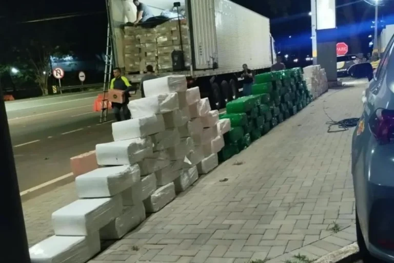 FICCO-SP apreende sete toneladas de maconha em caminhão de linguiças