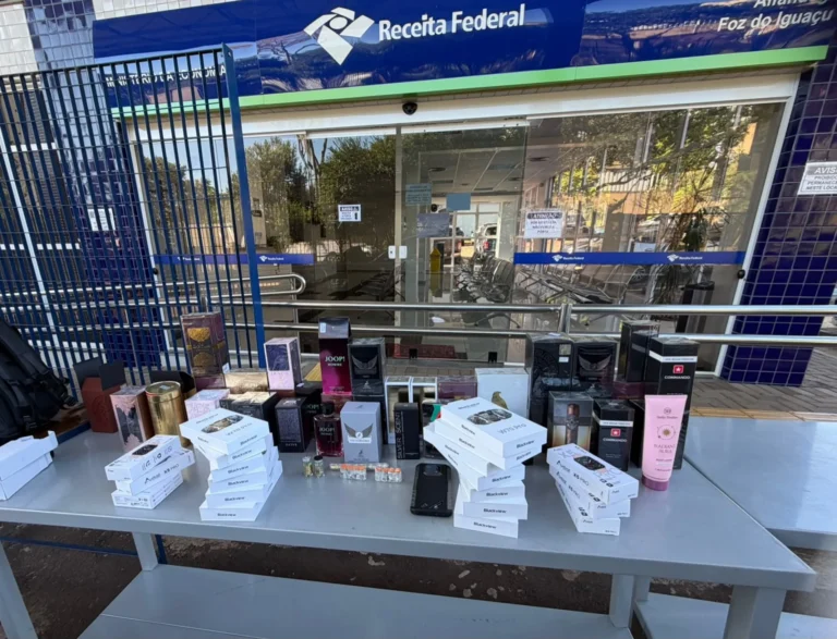 Receita Federal apreende R$ 40 mil em medicamentos ilegais em Foz do Iguaçu