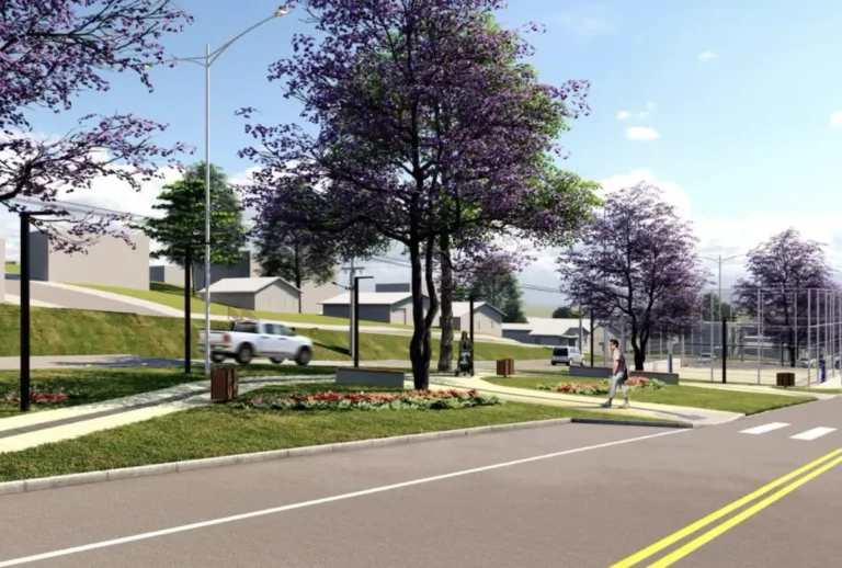 Pato Branco inaugura parque linear com quadras esportivas na Zona Sul
