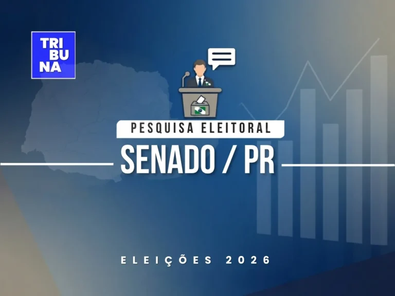 Paraná Pesquisas aponta quatro candidatos com mais de 25% nas intenções para Senado