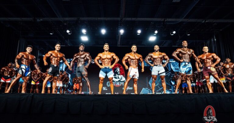 Ryan Terry lidera prévias da Men's Physique no Mr. Olympia 2026