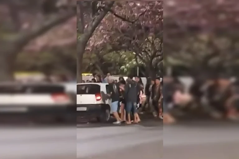 Homem é preso após esfaquear duas pessoas em evento de rap em Santa Maria