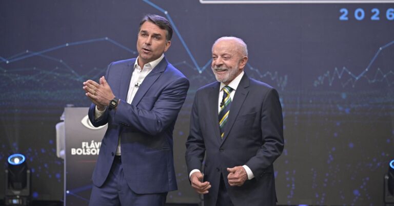 Debate entre Lula e Flávio Bolsonaro reforça polarização e afasta indecisos