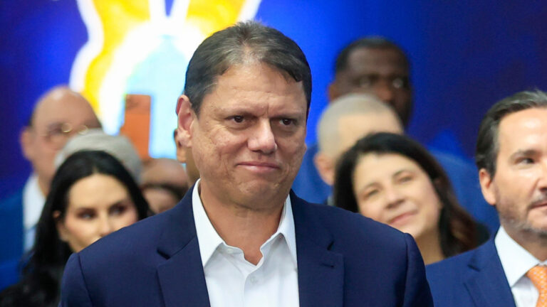 Tarcísio admite concorrer à presidência em 2030 após término do mandato em SP