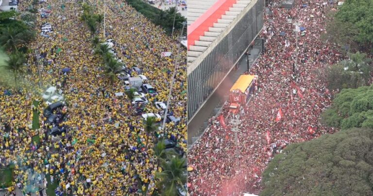 Flávio e Lula encerram campanha com atos em Minas, Rio e São Paulo