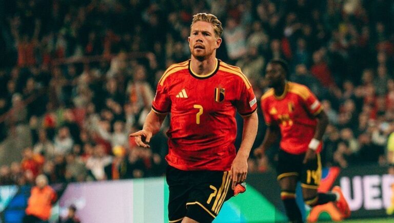 De Bruyne marca duas vezes e Bélgica vence Turquia na Nations League