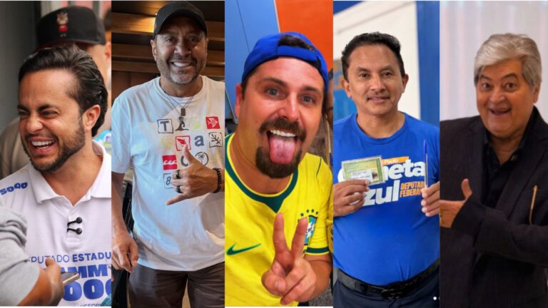 Oito celebridades conquistam mandatos nas eleições de 2026
