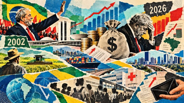 Dívida bruta do Brasil sobe de 76% para 97,8% do PIB em 24 anos