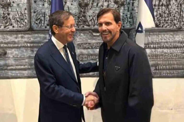 Líderes da Renascer em Cristo se encontram com presidente de Israel em Jerusalém