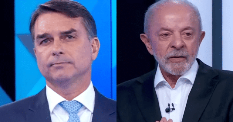 Pesquisas apontam favoritismo de Flávio Bolsonaro sobre Lula no segundo turno