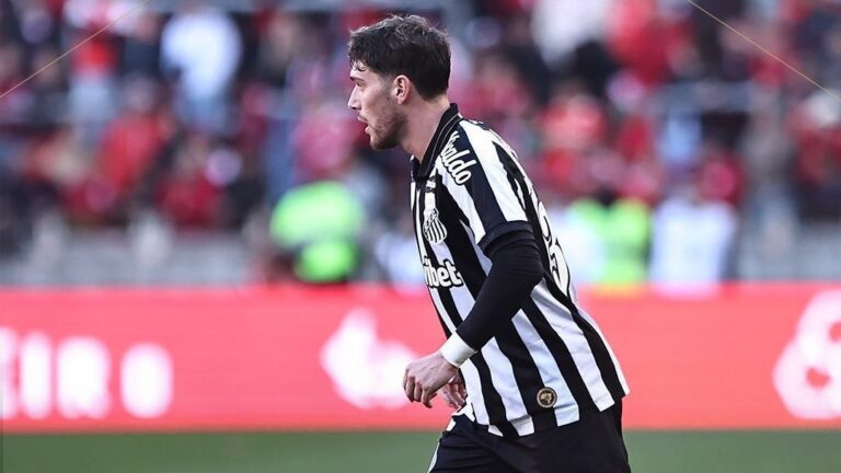 Rollheiser é cortado do Santos por virose 13 dias após primeiro desfalque