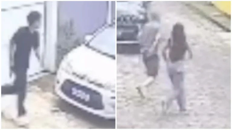 Câmeras mostram Rogério e filho saindo de casa antes de morte do irmão adotivo