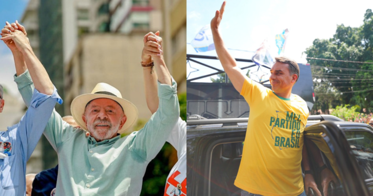 Flávio e Lula disputam votos em São Paulo e Minas a quatro dias do segundo turno
