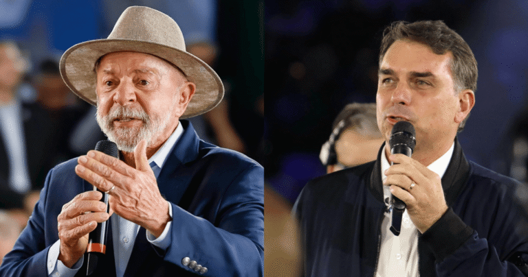 Flávio Bolsonaro investe em viagens ao Nordeste para reduzir vantagem de Lula
