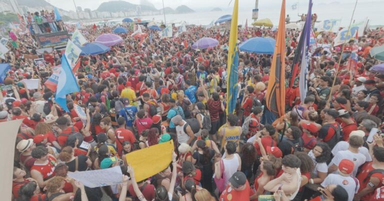 Campanha de Lula aponta recuperação após atos em São Paulo e Rio