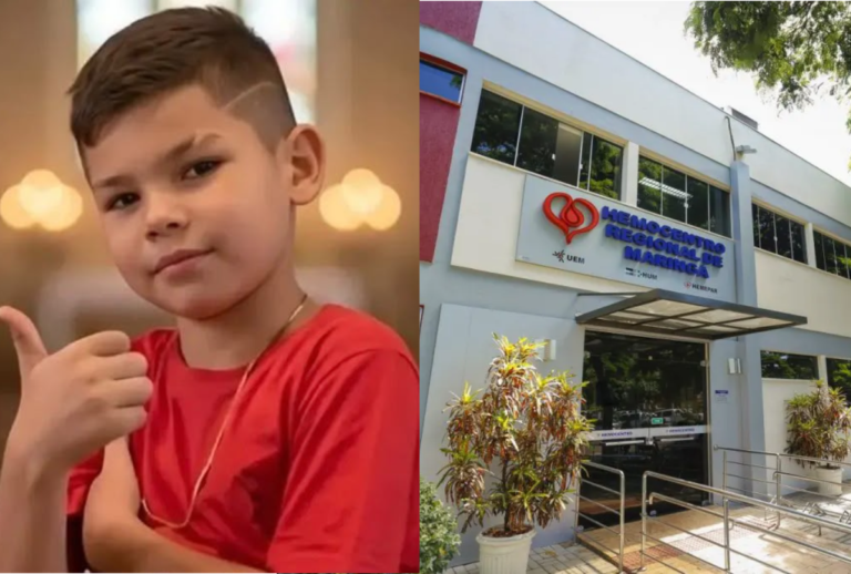 Pedido de menino ferido por linha com cerol mobiliza 240 doadores de sangue em Maringá