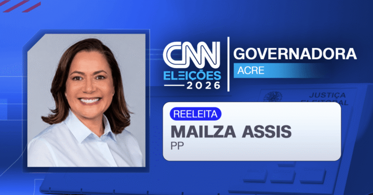 Mailza Assis é reeleita governadora do Acre no segundo turno