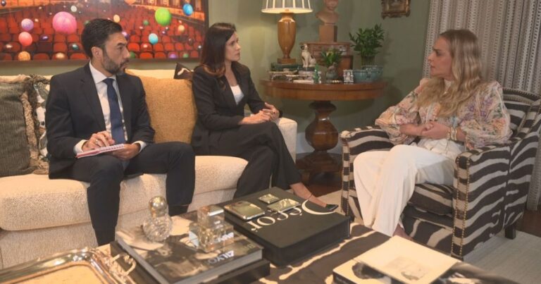Roberta Luchsinger concede primeira entrevista à TV desde início das investigações