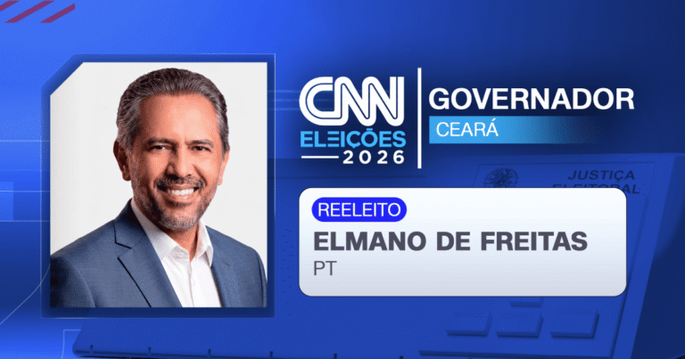 Elmano de Freitas é reeleito governador do Ceará no primeiro turno