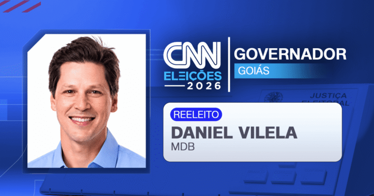 Daniel Vilela é reeleito governador de Goiás no primeiro turno com 59,17% dos votos