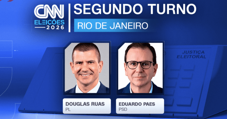 Douglas Ruas e Eduardo Paes avançam ao segundo turno pelo governo do Rio