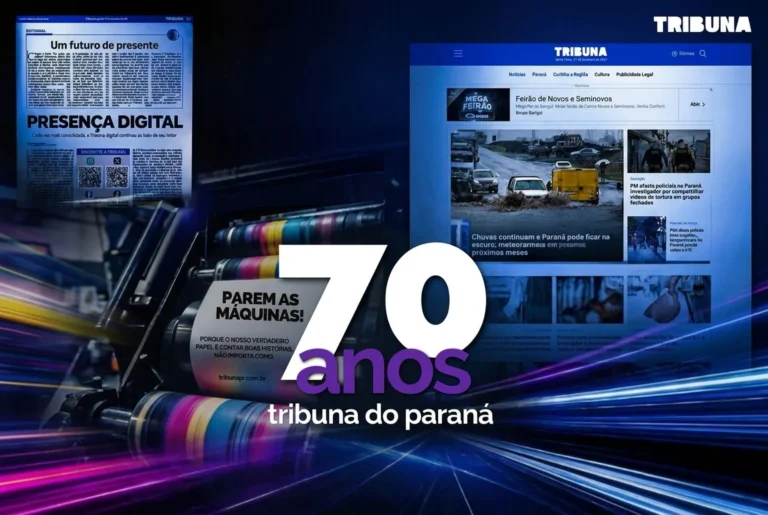 Tribuna do Paraná completa 70 anos moldando informação de Curitiba