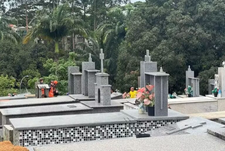 Homem morre ao cair dentro do túmulo do próprio pai em Linhares