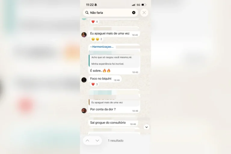 Clínica investigada no RJ orientava pacientes com dor a focar no biquíni