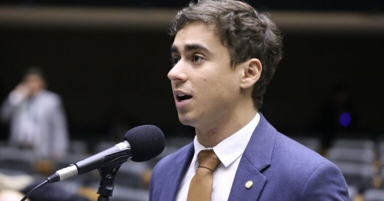 Nikolas Ferreira comemora recorde de votos e cita fala de Janja