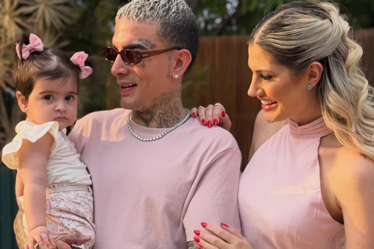 MC Guimê celebra superação da filha Yarin de alergia à proteína do leite