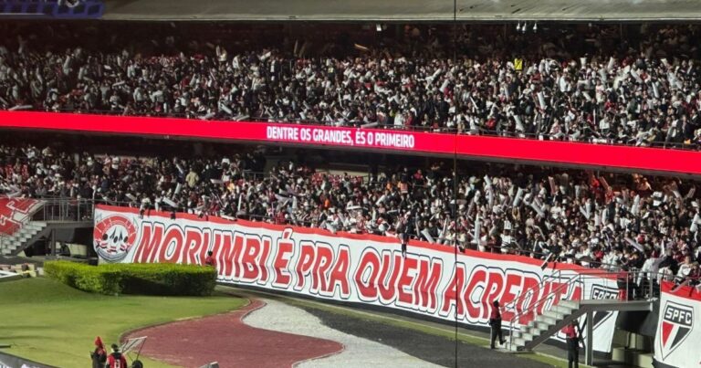 Torcedor do Santos é agredido ao se infiltrar em setor do São Paulo no Morumbis