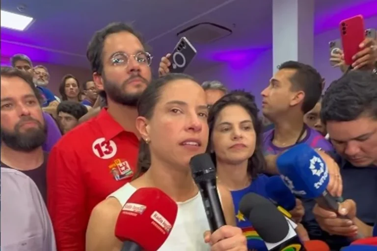 Raquel Lyra adota neutralidade entre Flávio Bolsonaro e Lula no segundo turno
