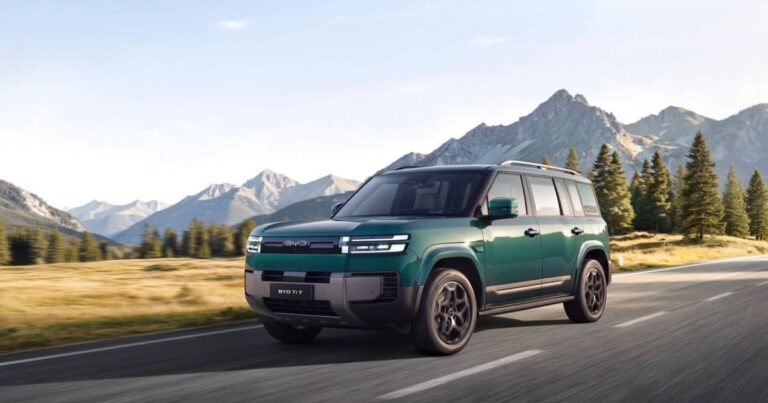 BYD apresenta SUV Ti7 na Europa e hibrido pode chegar ao Brasil