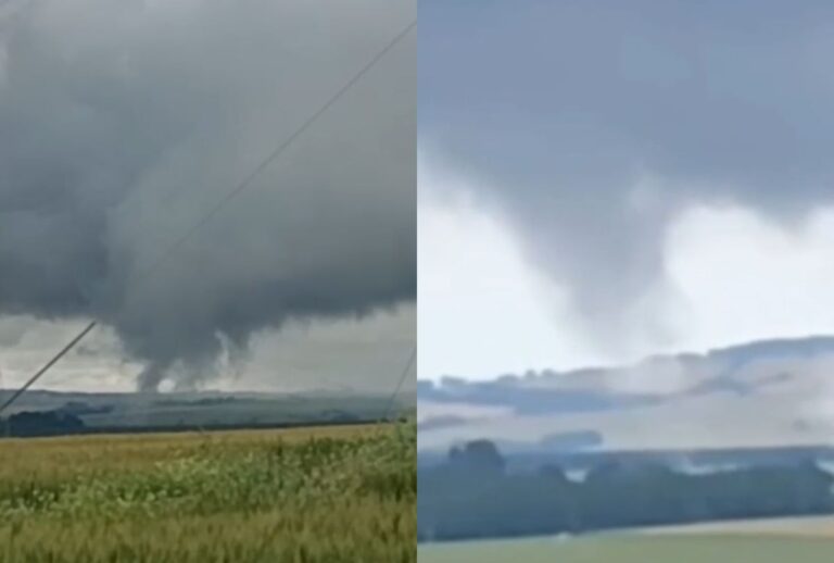 Simepar identifica formação rara de tornado nos Campos Gerais do Paraná