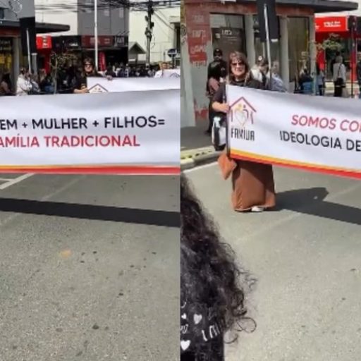 Ministério Público de SC investiga Assembleia de Deus por faixas em desfile